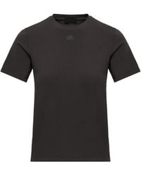 Moncler - Moncler Logo Cotton Jersey T-Shirt - Lyst