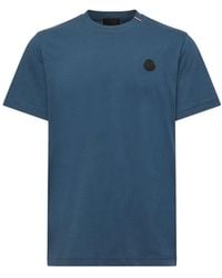 Moncler - Moncler Logo Cotton T-Shirt - Lyst