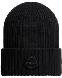 Moncler x Edward Enninful - Moncler X Ee72 By Edward Enninful Wool Beanie - Lyst