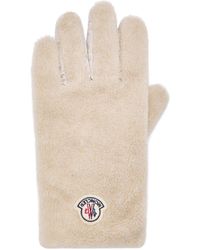Moncler - Moncler Teddy Padded Gloves - Lyst