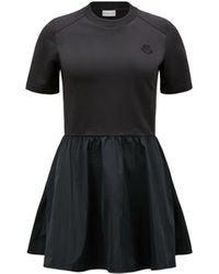 Moncler - Fit & flare mini dress - Lyst