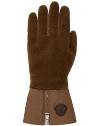 Moncler - Moncler Teddy Gloves - Lyst