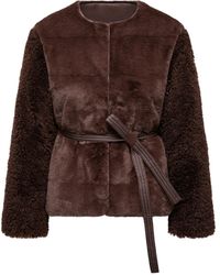 Moncler - Doudoune Courte En Matière Synthétique Et Teddy Jouillat - Lyst