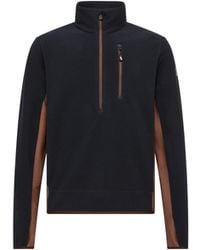 Moncler - Moncler Half-Zip Polo Neck - Lyst