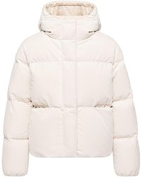 Moncler - Moncler Enigme Hooded Chenille Short Down Jacket - Lyst