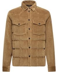 Moncler - Gelt Cord-Daunen-Hemdjacke, Herren, Größe - Lyst
