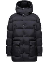 Moncler - Piumino Corto Con Cappuccio Bretagne, Uomo, Taglia - Lyst