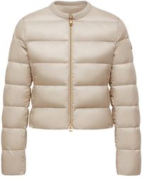 Moncler - Mauvezin Wool-Trimmed Short Down Jacket - Lyst