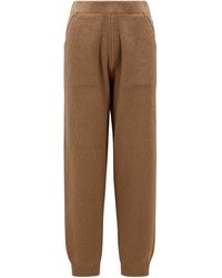 Moncler - Pantaloni in lana e cashmere - Lyst