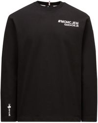 3 MONCLER GRENOBLE - Logo Long Sleeve T-shirt - Lyst