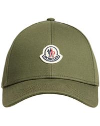Moncler - Moncler Baseball Cap Aus Baumwoll-Gabardine, Herren, Größe - Lyst