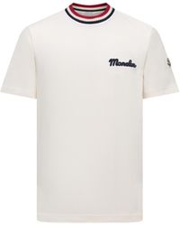 Moncler - T-Shirt With Logo - Lyst