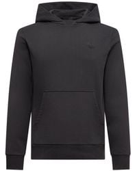 Moncler - Sudadera De Algodón Con Capucha Y Logotipo En La Parte Trasera, Hombre, Talla - Lyst
