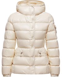 Moncler - Piumino Corto Barante Con Cappuccio, Donna, Taglia - Lyst