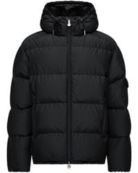 Moncler - Moncler Himalaya Hooded Short Down Jacket - Lyst