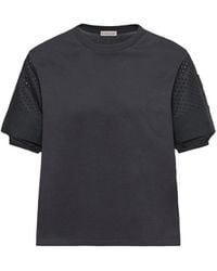 Moncler - Moncler Cotton Jersey San Gallo T-Shirt - Lyst
