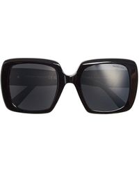 MONCLER LUNETTES - Blanche Squared Sunglasses - Lyst
