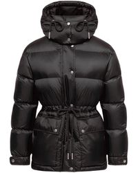 Moncler - Piumino Midi Sesie Con Cappuccio, Donna, Taglia - Lyst