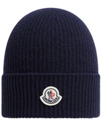 Moncler - Gorro De Lana Y Cachemira, Hombre, Talla - Lyst
