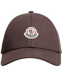 Moncler - Moncler Baseball Cap Aus Baumwoll-Gabardine, Herren, Größe - Lyst