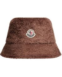 Moncler - Moncler Teddy Bucket Hat - Lyst
