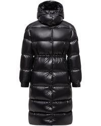 Moncler - Moncler Cavettaz Hooded Long Down Jacket - Lyst