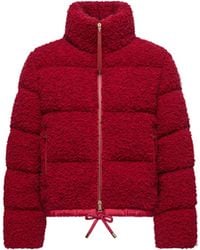 Moncler - Moncler Trascendance Tweed Short Down Jacket - Lyst