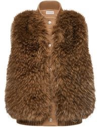 Moncler - Moncler Wool Down Gilet - Lyst