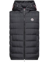 Moncler - Moncler Marseillan Hooded Down Gilet - Lyst