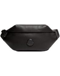 Moncler - Moncler Durance Kleine Gürteltasche Aus Leder, Herren, Größe - Lyst