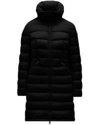 Moncler - Flammette Quilted Shell Coat - Lyst