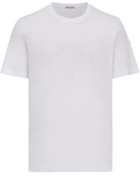 Moncler - T-shirt à motif embossé - Lyst