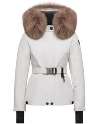 Moncler - Laplance Gore-Tex Shearling-Trimmed Hooded Down Ski Jacket - Lyst