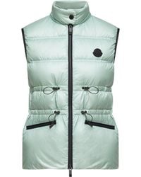 Moncler - Moncler Pin Down Gilet - Lyst