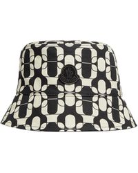 Moncler - Patterned Hat - Lyst