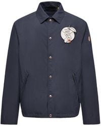 Moncler x Gilga Farm designed by Donald Glover - Moncler X Gilga Farm By Donald Glover Satsuma Shirt Jacket - Lyst