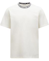 Moncler - Moncler Logo-Trimmed Cotton T-Shirt - Lyst
