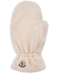Moncler - Moncler Teddy Mittens - Lyst