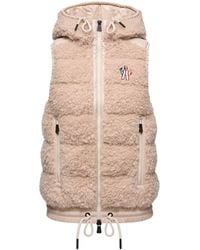 Moncler - Teddy Padded Gilet - Lyst