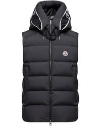 Moncler - Moncler Cardamine Hooded Down Gilet - Lyst