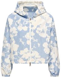 Moncler - Moncler Noisetier Chiné Hooded Jacket - Lyst