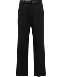 Moncler - Twill Trousers - Lyst