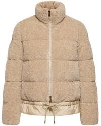 Moncler - Moncler Cedre Teddy Short Down Jacket - Lyst