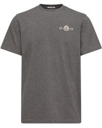 Moncler - Moncler Logo Cotton T-Shirt - Lyst