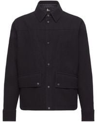 Moncler - Moncler Interlock Long Sleeve Shirt - Lyst