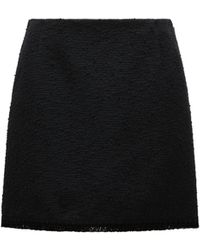 Moncler - Minifalda de tweed - Lyst