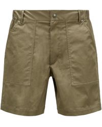 Moncler - Shorts aus gabardine - Lyst