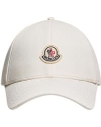 Moncler - Moncler Baseball Cap Aus Baumwoll-Gabardine, Herren, Größe - Lyst