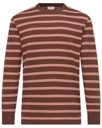 Moncler - Moncler Striped Cotton Sweatshirt - Lyst