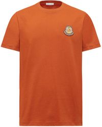 Moncler - Camiseta De Algodón Con Logotipo Mon Duck, Hombre, Talla - Lyst